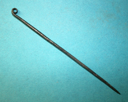 Hair Pin, Roman, Looped finial, c. 2nd-3rd Cent